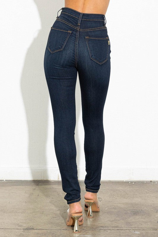 Ella High Waisted Classic Skinny Jeans