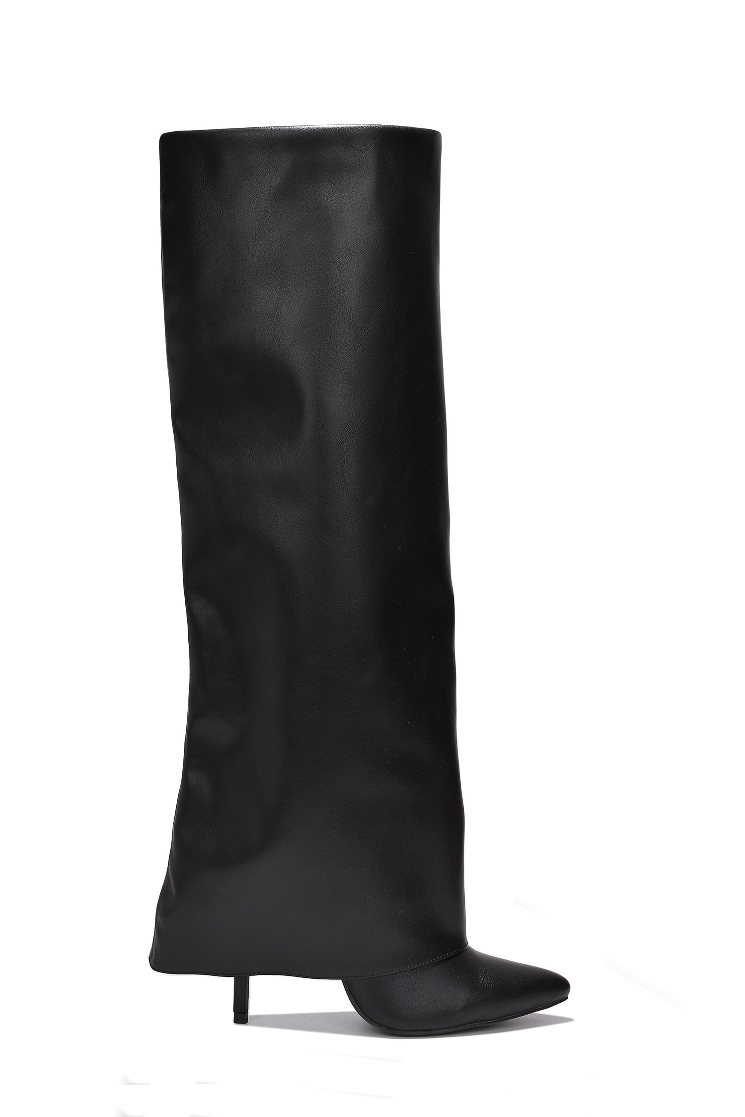 Desperado Fold Over Knee High Boots