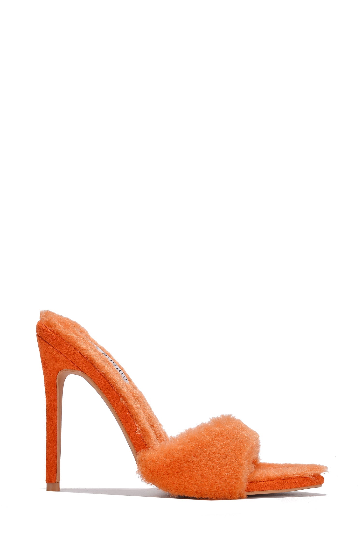Aspen Faux Fur High Stiletto Heel Mules