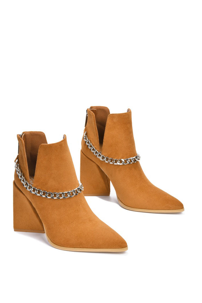Iva Pointed Toe Ankle Boots