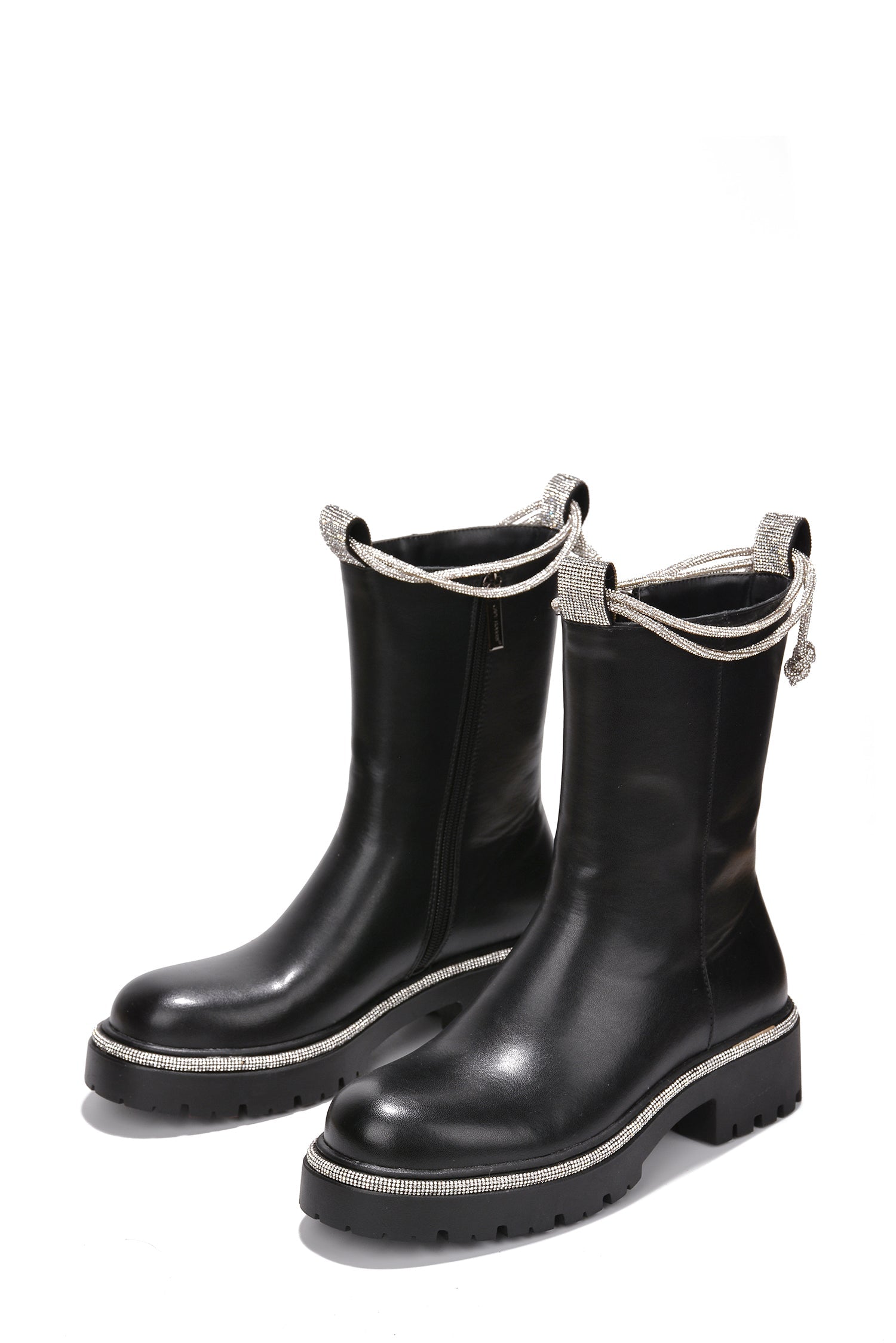 Lauryn Diamanté Detail Ankle Boots