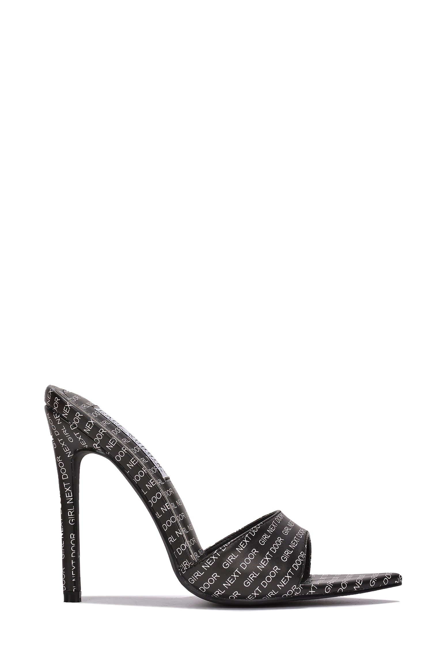 Dime Pointed Toe Stiletto Heel Mules