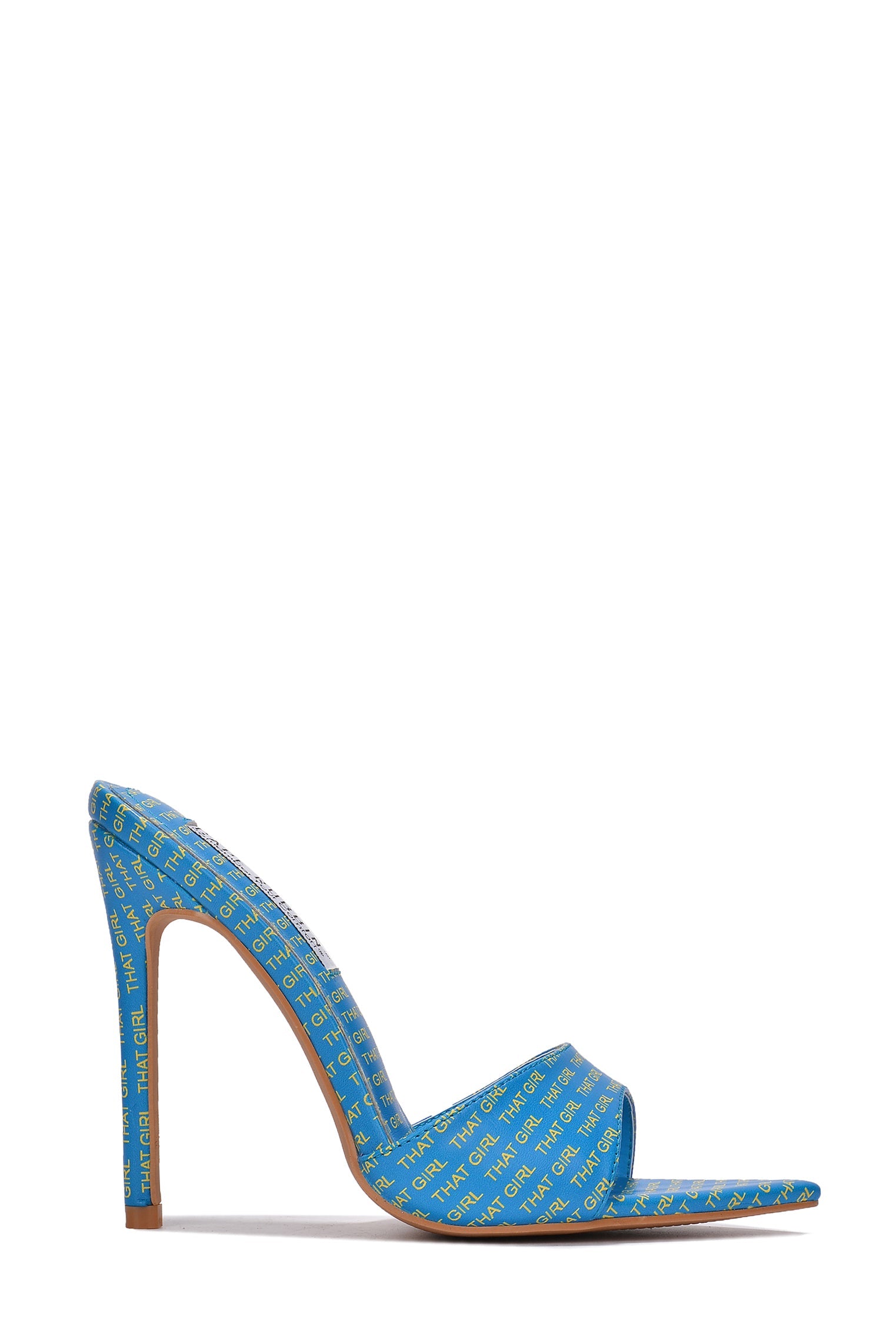 Dime Pointed Toe Stiletto Heel Mules