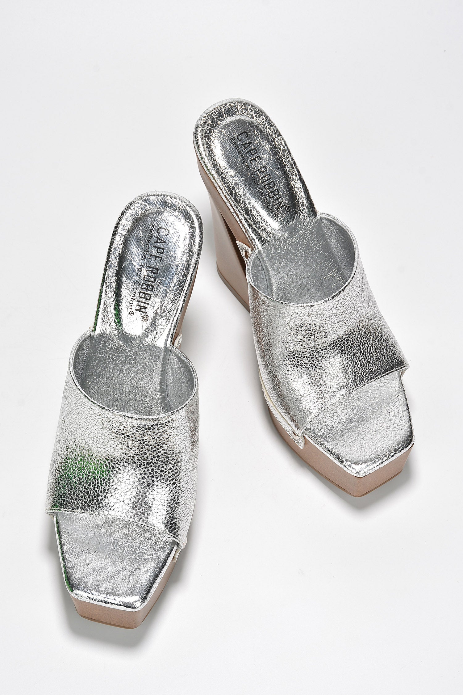 Leila Chunky Lug Sole Square Toe Heels