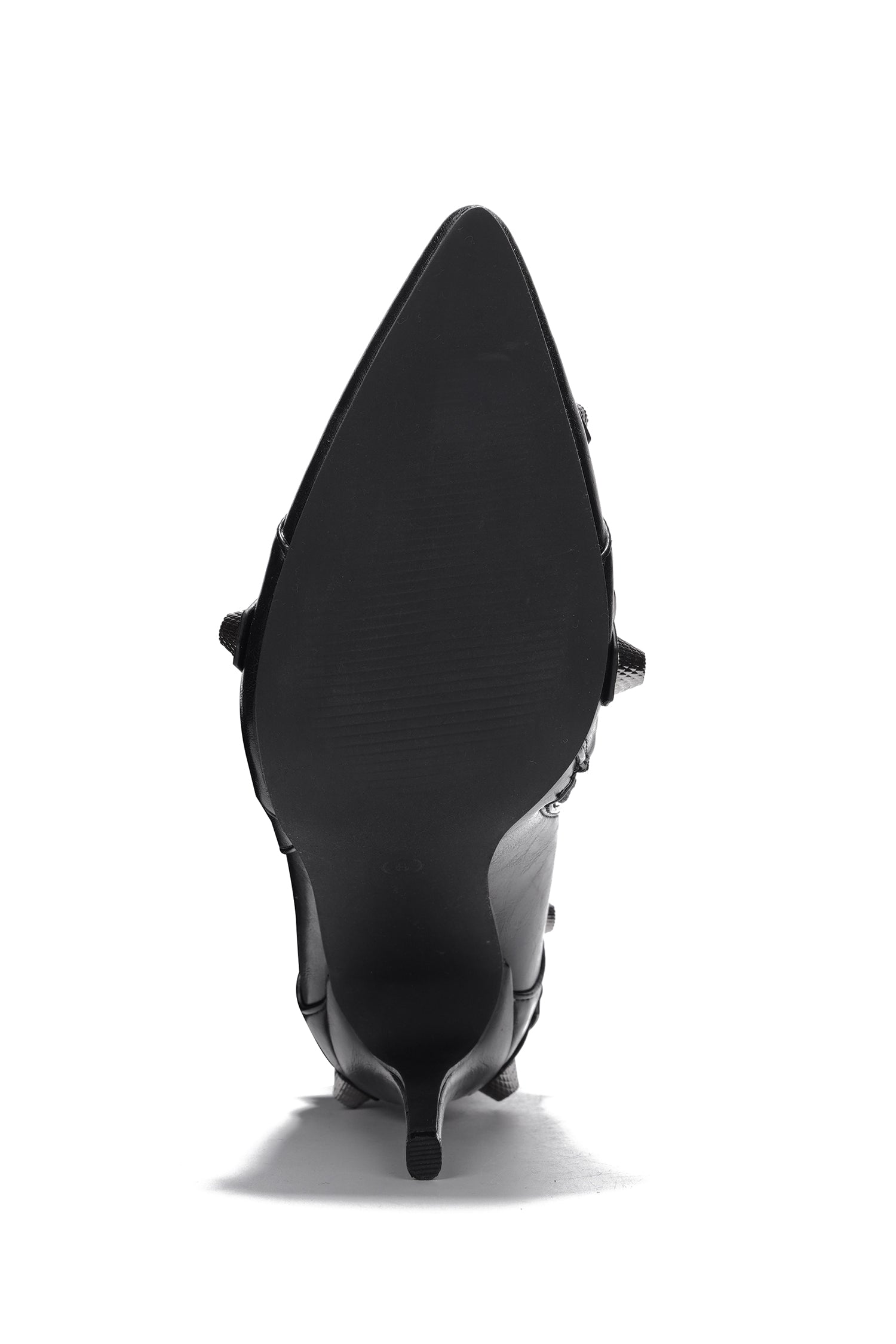 Vega Metallic Pointed Toe Stiletto Over The Knee Boots