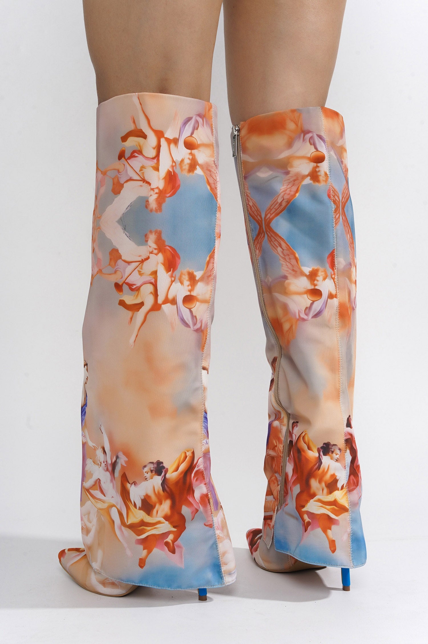 Desperado Fold Over Knee High Boots