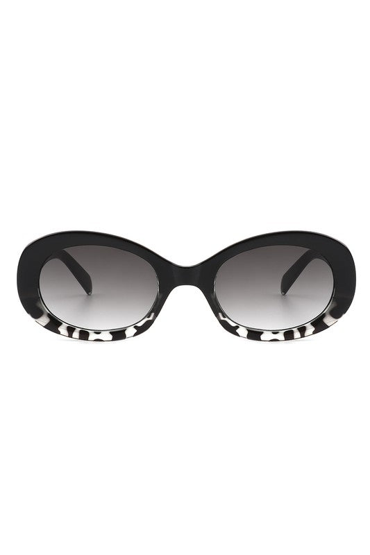 Retro Vogue Oval Shaped Sunglasses