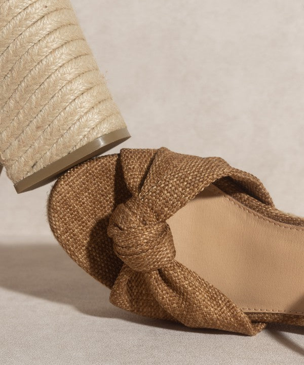 OASIS SOCIETY Mackenzie - High Heel Espadrille Wedge Sandals
