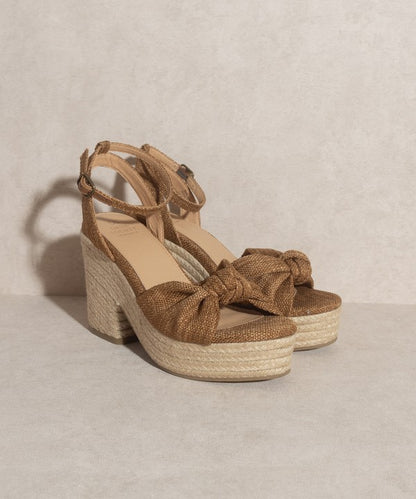 OASIS SOCIETY Mackenzie - High Heel Espadrille Wedge Sandals