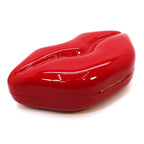XOXO Acrylic Hard Case Lips Clutch Bag