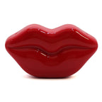 XOXO Acrylic Hard Case Lips Clutch Bag