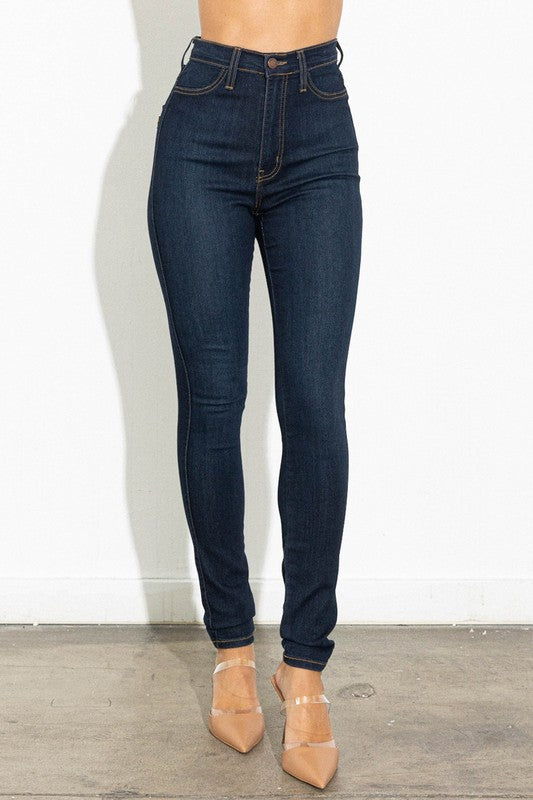 Ella High Waisted Classic Skinny Jeans