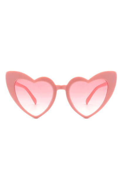 Love Game Heart Shaped Sunglasses