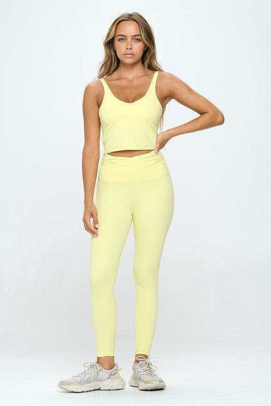 Work It Out Tank Top and Leggings Set