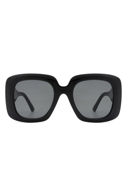 Retro Square Oversized Chunky Fashion Sunglasses