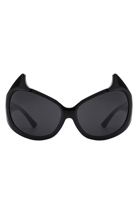 Bad Kitty Oversized Cat Eye Sunglasses