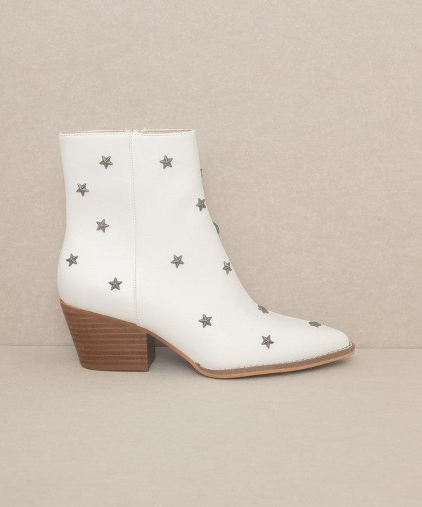 OASIS SOCIETY TexMex Star - Studded Western Ankle Boots