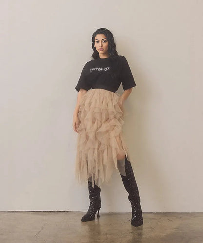 Josephine In Paris Sequin Knee High Boots