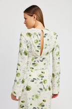 Paloma Square Neckline Tie Front Blouse