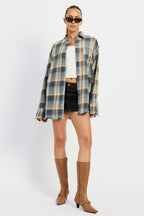 Melrose Acid Wash Vintage 90's Flannel Shirt