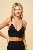 Casual Basics Lace Trim Cami Top & Slit Hem Pant Set