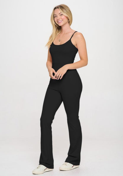 Move It Two Piece Flare Jumpsuit &amp; Jacket Activewear Set