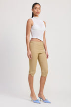 Camryn Sleeveless Asymmetrical High Neck Top