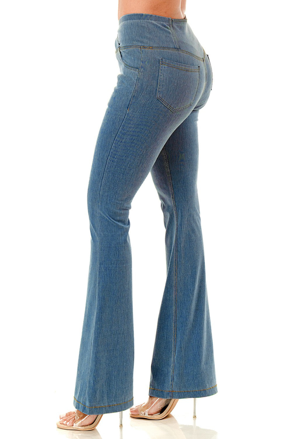 Carina High Stretch Booty Lifting Flare Leg Jeans