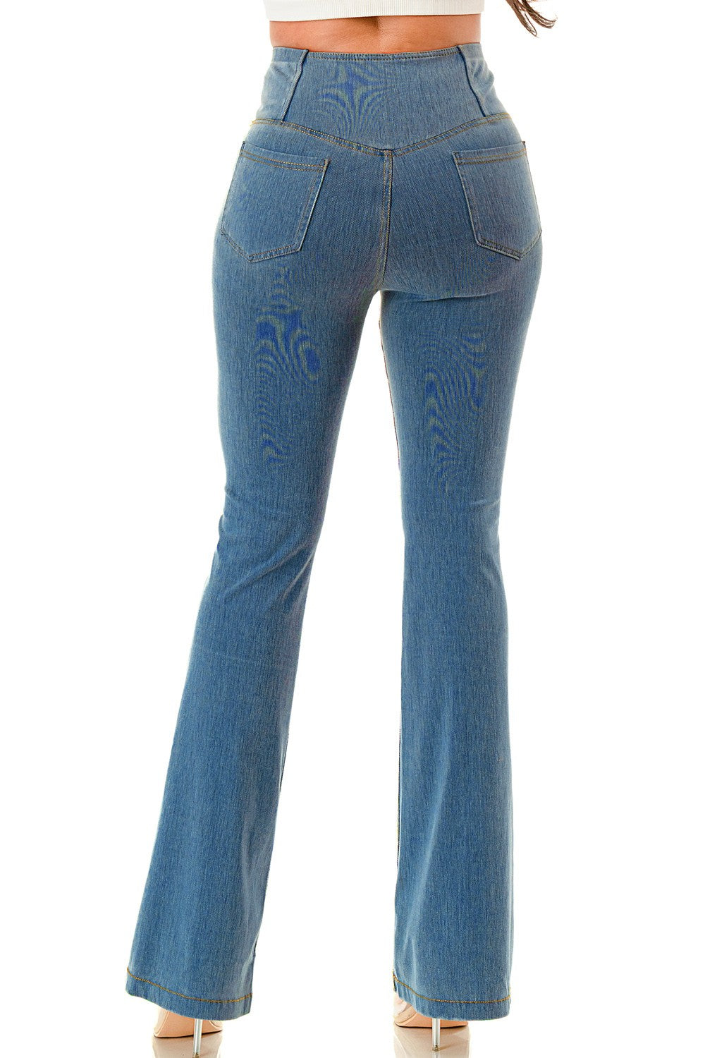 Carina High Stretch Booty Lifting Flare Leg Jeans
