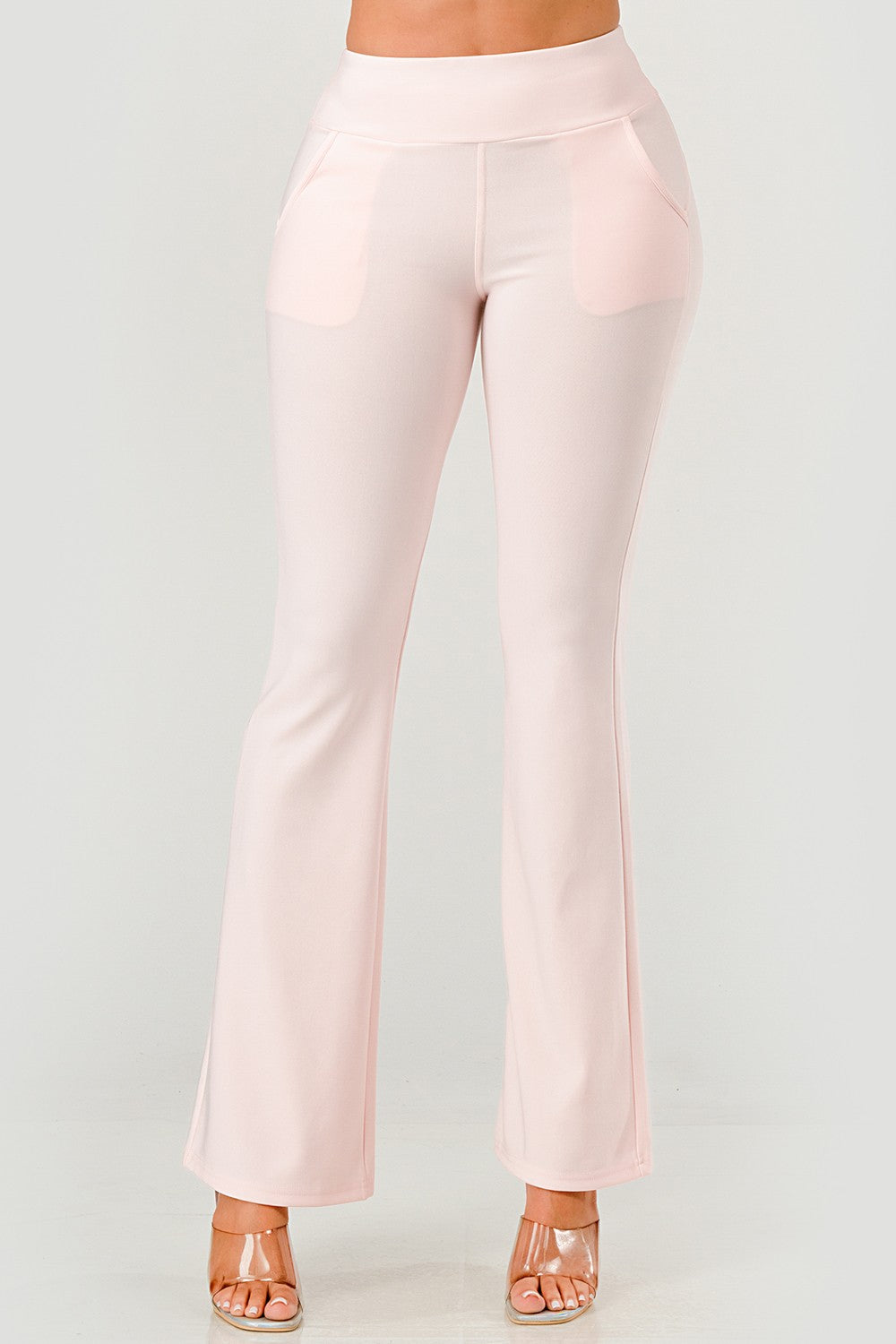 Thalia High Rise Waist Sculpting Flare Leg Pants