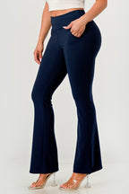 Thalia High Rise Waist Sculpting Flare Leg Pants