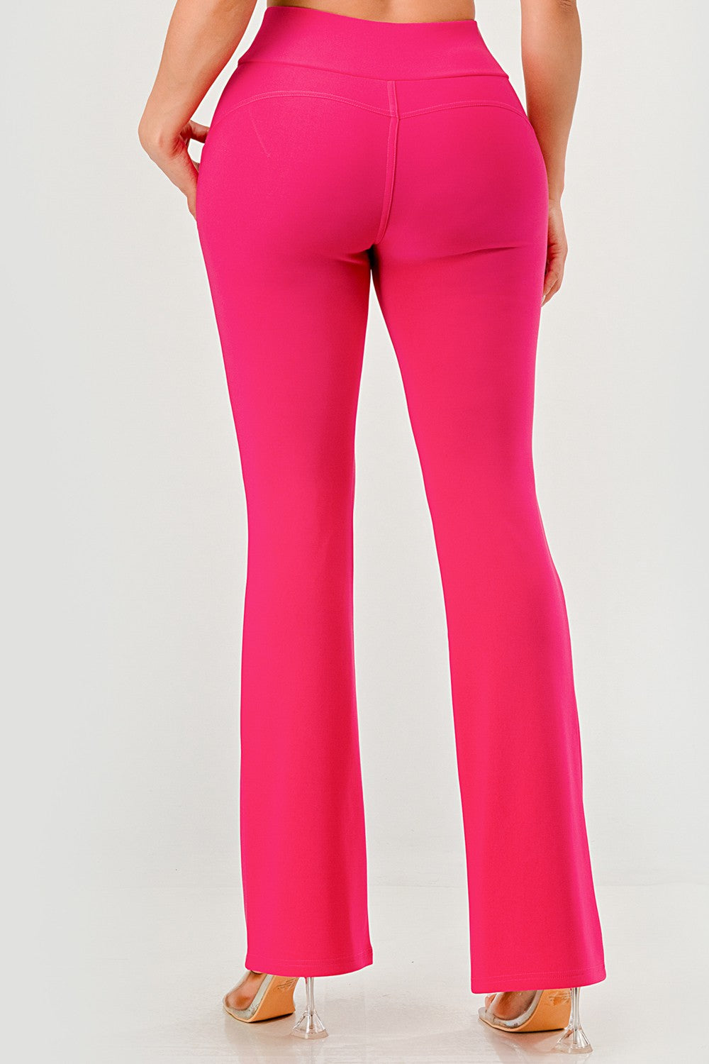 Thalia High Rise Waist Sculpting Flare Leg Pants