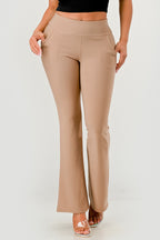 Thalia High Rise Waist Sculpting Flare Leg Pants