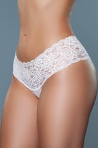 3 - Pack Lush & Lace Cheeky Brief Panties - ShopRbls
