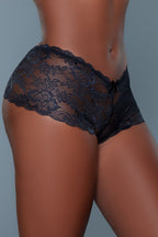 3 - Pack Showoff Lace Boyshort Panties - ShopRbls