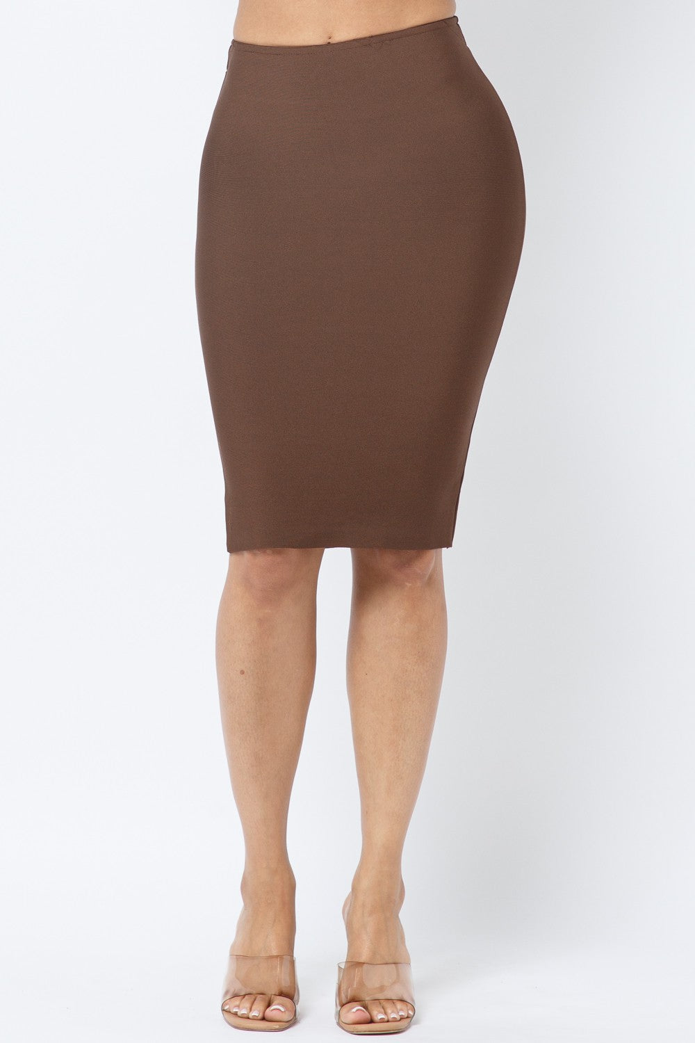 Bettina Seamless High Waist Bandage Midi Skirt