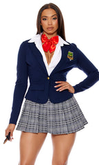 Crazy School Babe Movie Character Costume