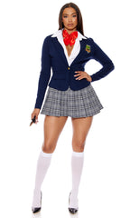 Crazy School Babe Movie Character Costume