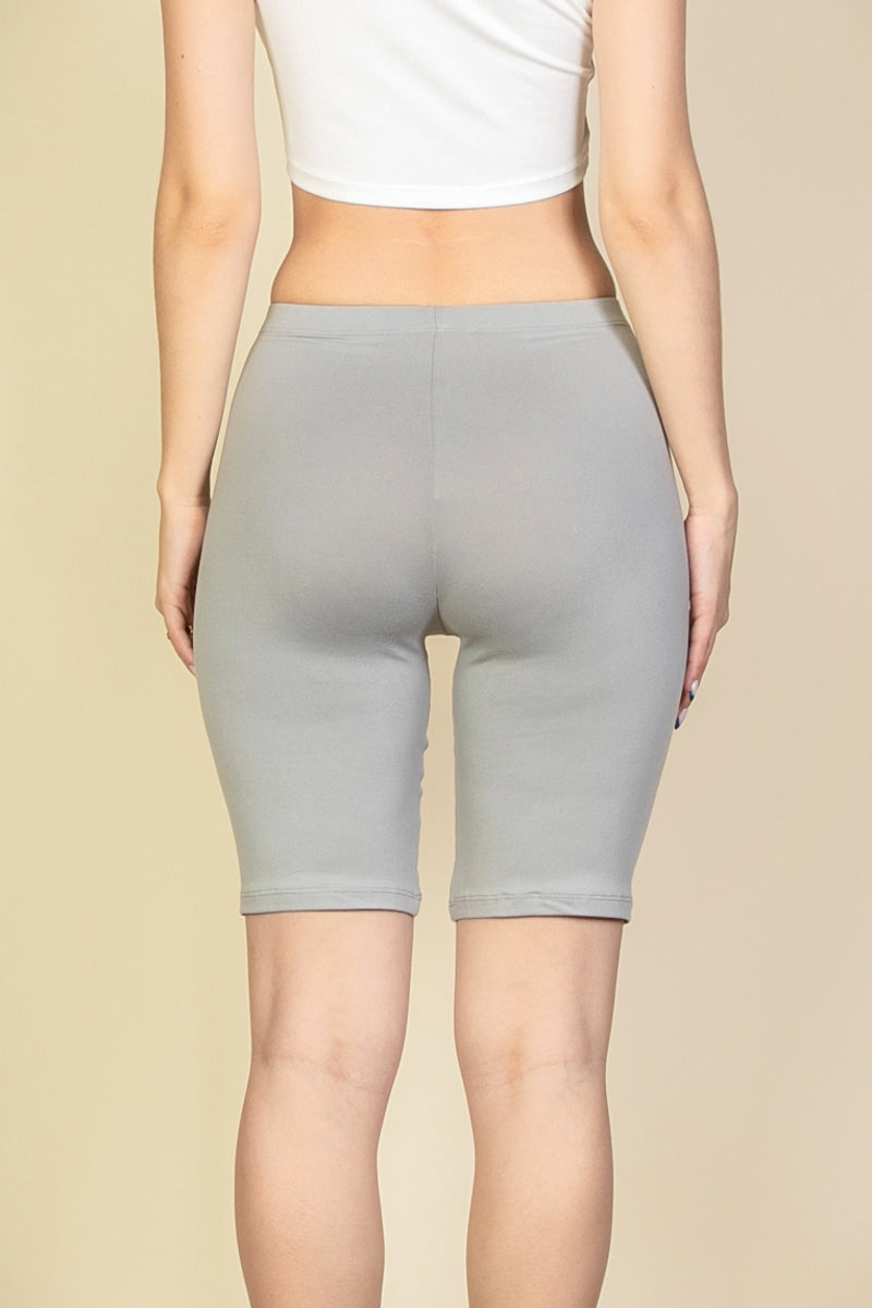 Not So Basic High Waist Biker Shorts