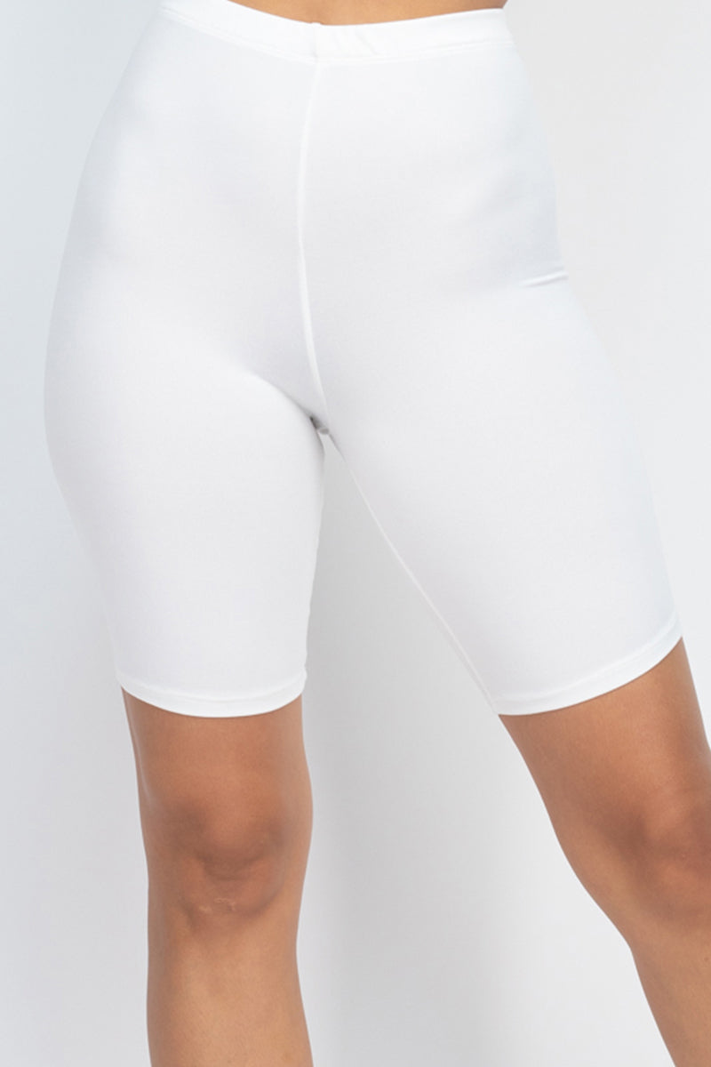 Not So Basic High Waist Biker Shorts