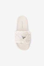 Valerie Round Toe Comfy Plush Faux Fur Slippers
