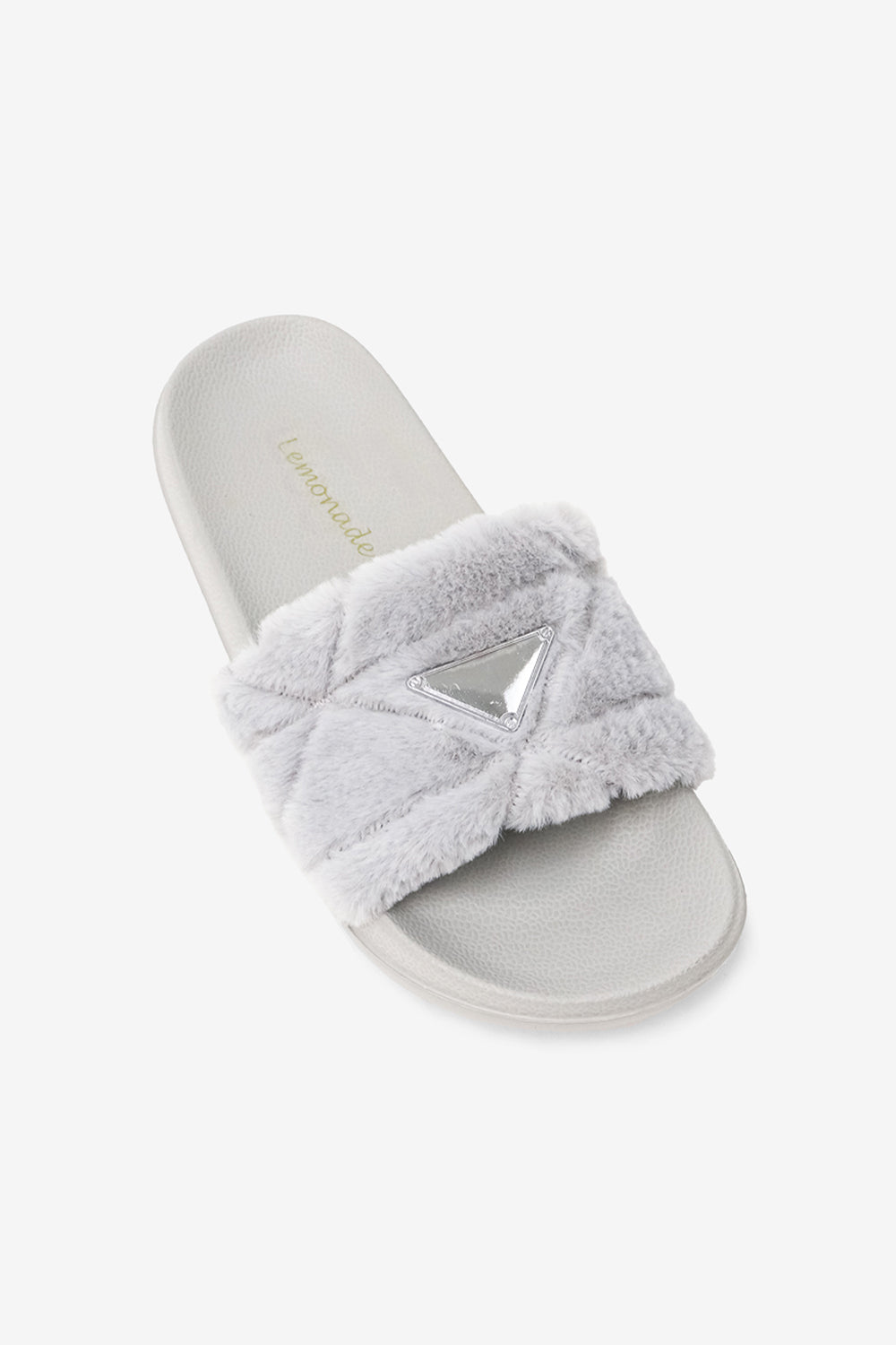 Valerie Round Toe Comfy Plush Faux Fur Slippers