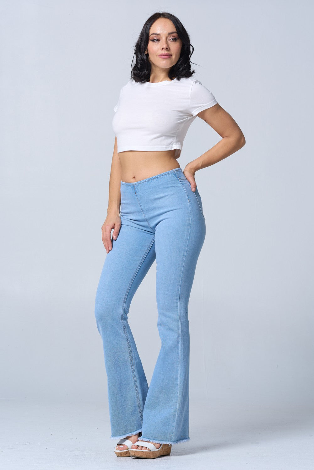 Blair Sculpt Pull On Hyper Stretch Flare Leg Jeans