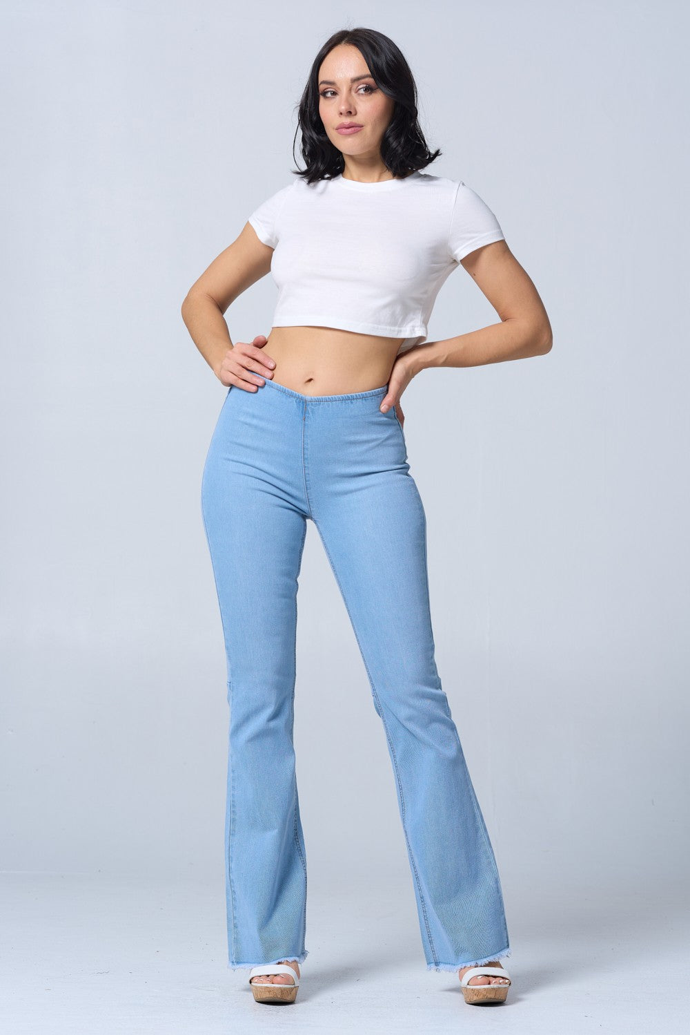 Blair Sculpt Pull On Hyper Stretch Flare Leg Jeans