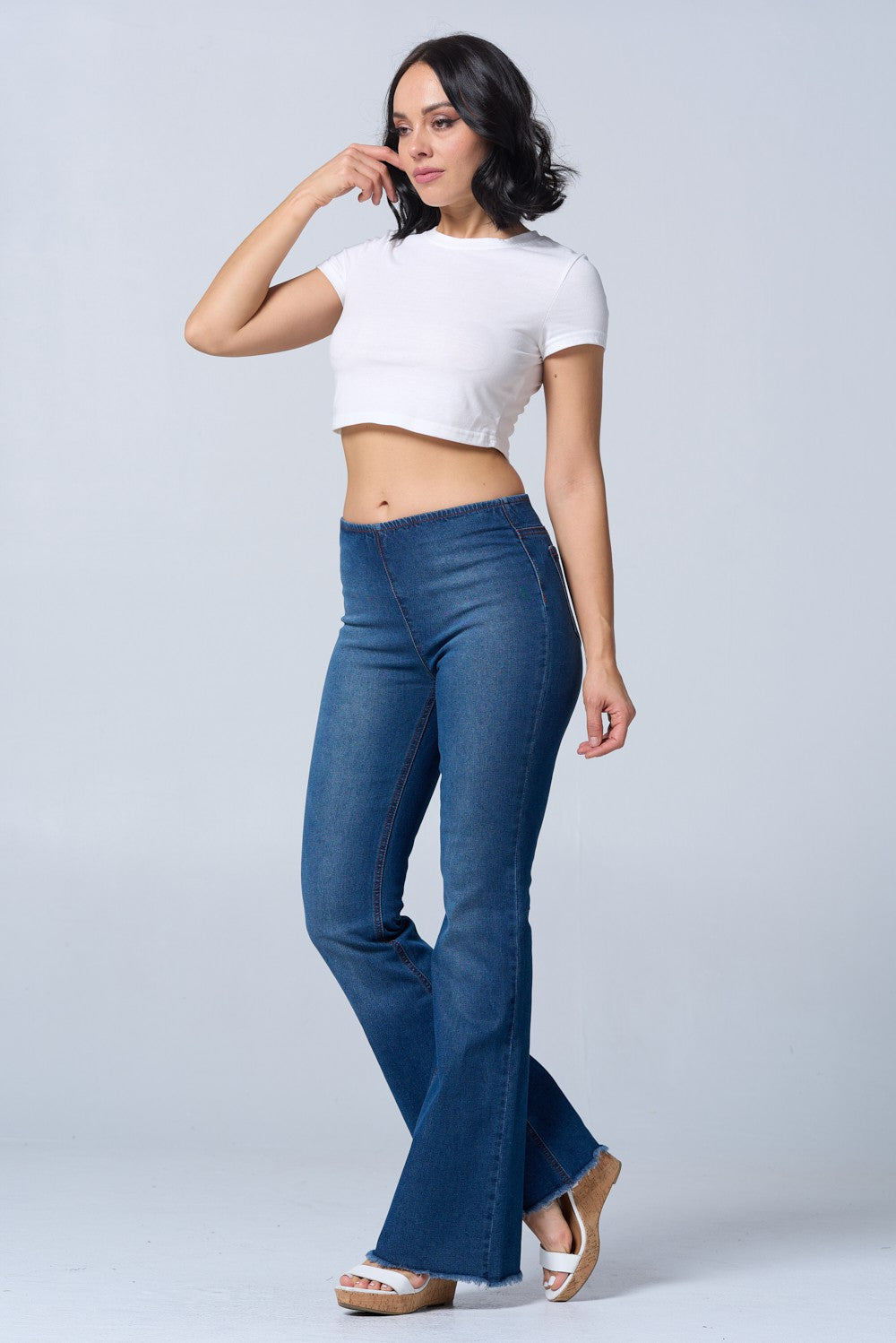 Blair Sculpt Pull On Hyper Stretch Flare Leg Jeans