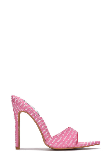 Dime Pointed Toe Stiletto Heel Mules