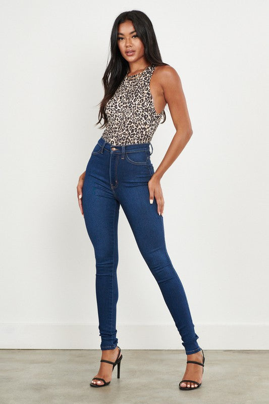 Timeless Classic High Waist Skinny Jeans