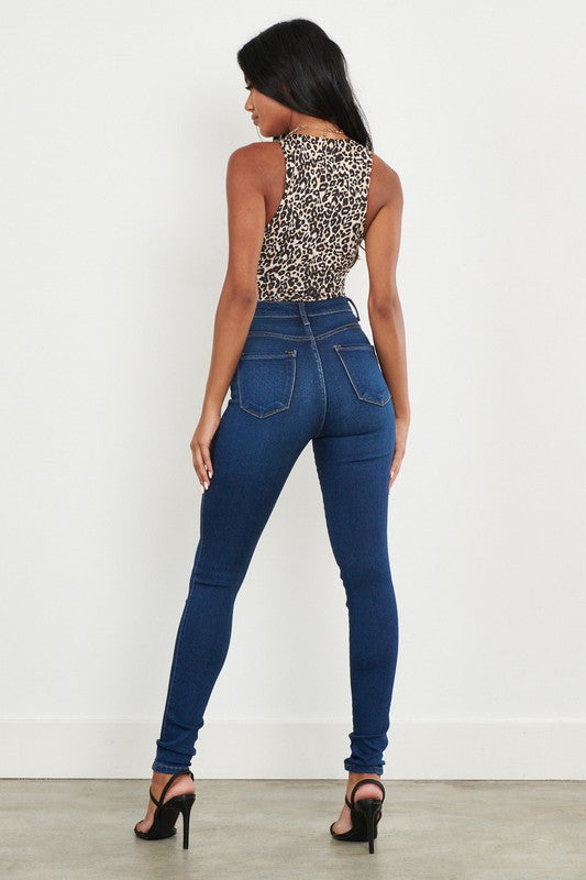 Timeless Classic High Waist Skinny Jeans