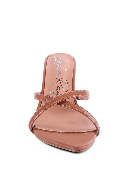 Under Your Spell Pointed Toe High Heeled Sandal