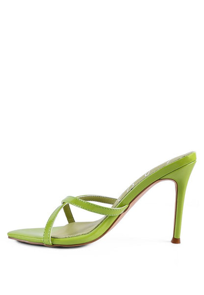 Under Your Spell Pointed Toe High Heeled Sandal